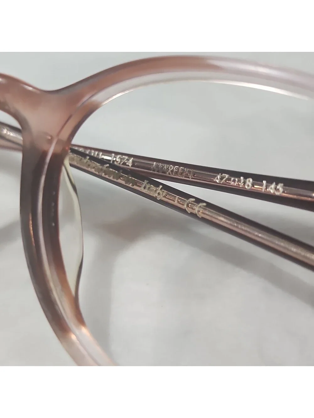 Oliver Peoples OV5341U 1574 Mareen Sm Brown Round Eyeglasses 47-18 145 Italy